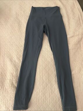 lululemon athletica High-Waist Leggings in Slate Blue